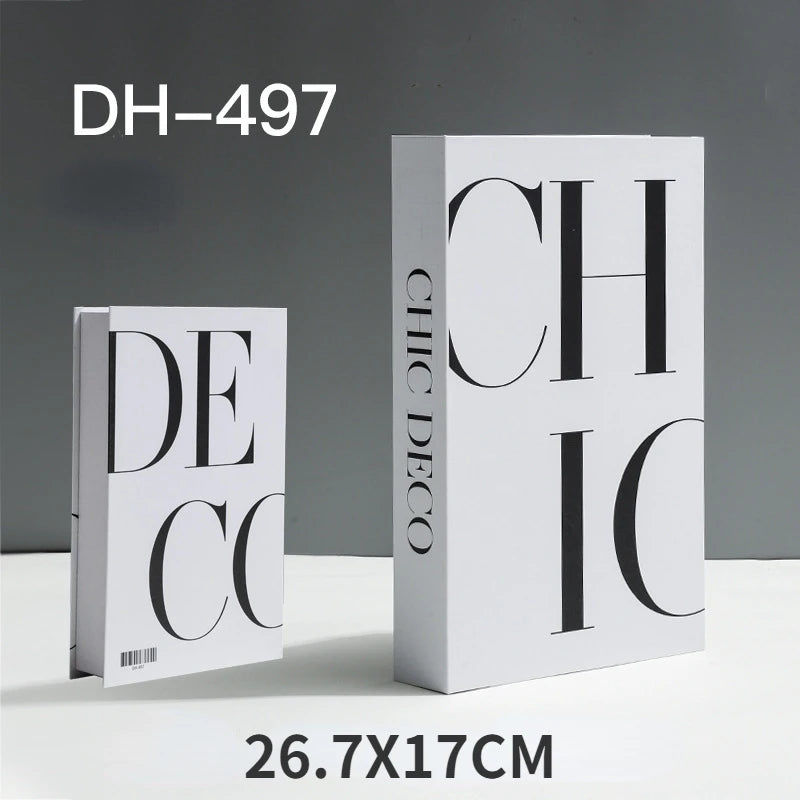 Luxury Decorative Book Set – Modern Home Accent