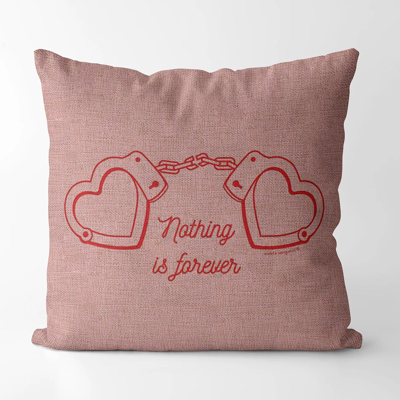 Vintage Pink Square Custom Made Cushion Cover Adult Children Customize Pillowcase Home Housewarming Birthday Gifts