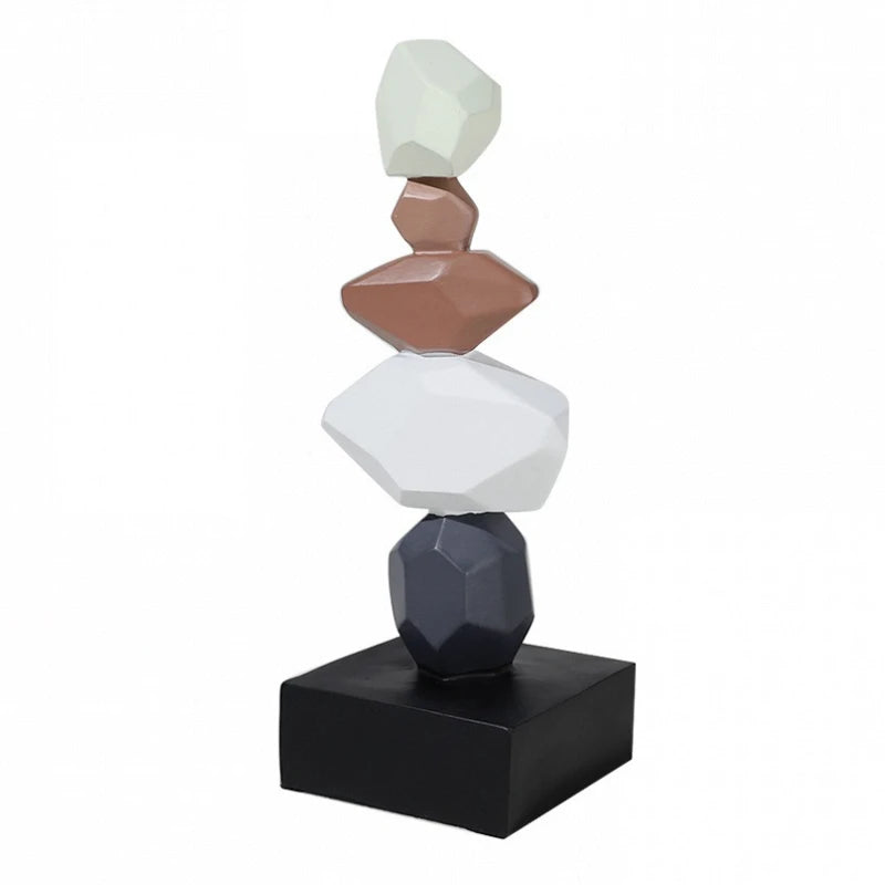 Stacked Balance Abstract Sculpture