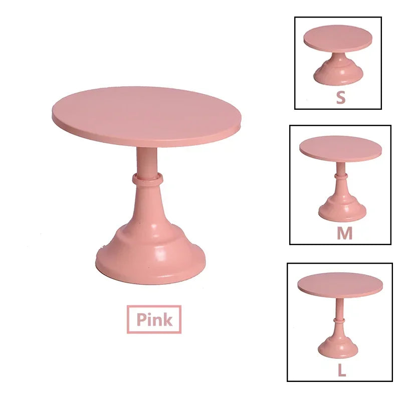 Cake Stand Home Party Dessert Table Display Rack Dessert Cake Tray Cold Meal Tea Break Table Afternoon Tea Center Rack Metal