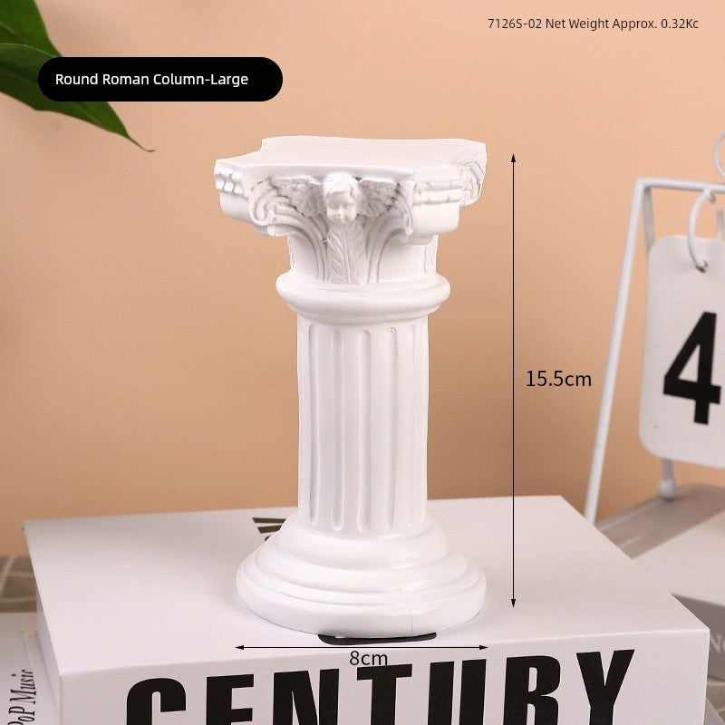 Angel Portrait Sculpture Resin Scandinavian Living Room Decoration
