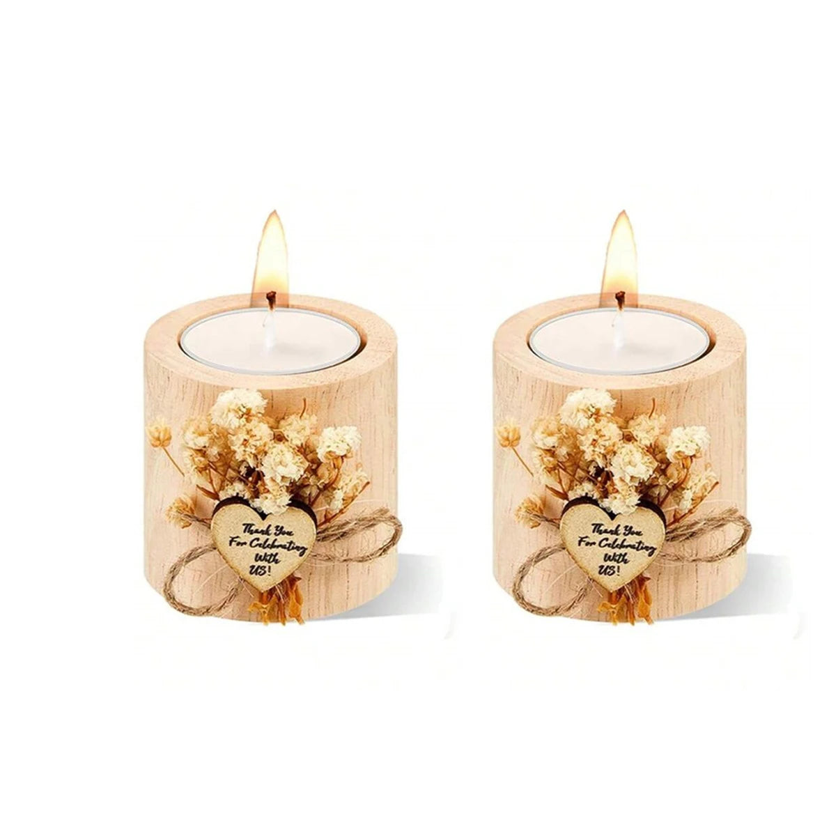 1/6pcs Wedding Party Gifts Candlesticks Bride Shower Gifts Candles Country Wedding Gifts Wedding Decoration Bride Gifts