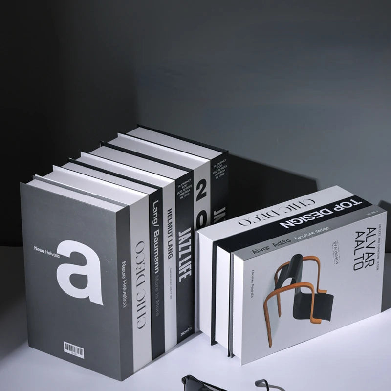 Luxury Decorative Book Set – Modern Home Accent