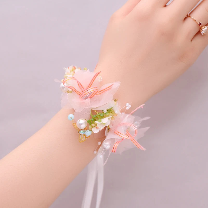 Crystal Pearl Headband Tiara For Women Flower Butterfly Rhinestone Hairband Bridal Wedding Hair Accessories Jewelry Headband