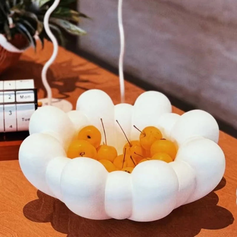 Decorative Tray Modern Storage Trays Table Center Tray Luxury Fruit Bowl Designed Food Plate Decoration Container Home Organizer