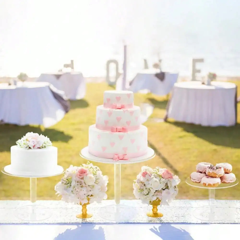 Creative Wedding Dessert Display Stand Is Ideal for Cake and Candy Display Essential Party Supplies for Wedding Decorations