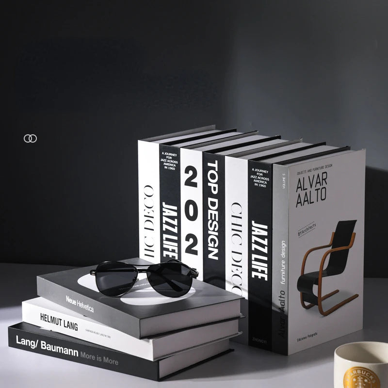 Luxury Decorative Book Set – Modern Home Accent
