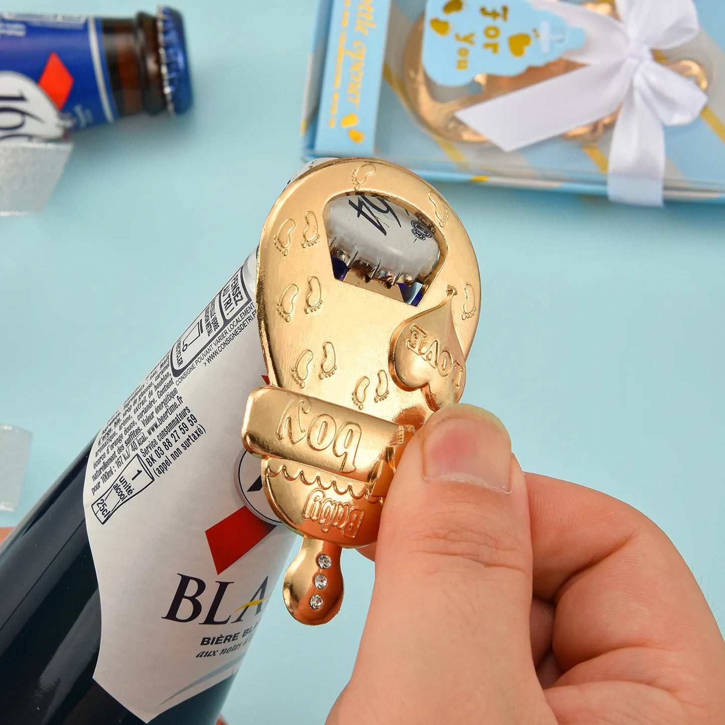 Baby Bottle Opener, Guests Bottle Opener, Newborn Baby Shower Favors, Baby Shower Party Gifts for Guest,  Home, Bar, Gifts.