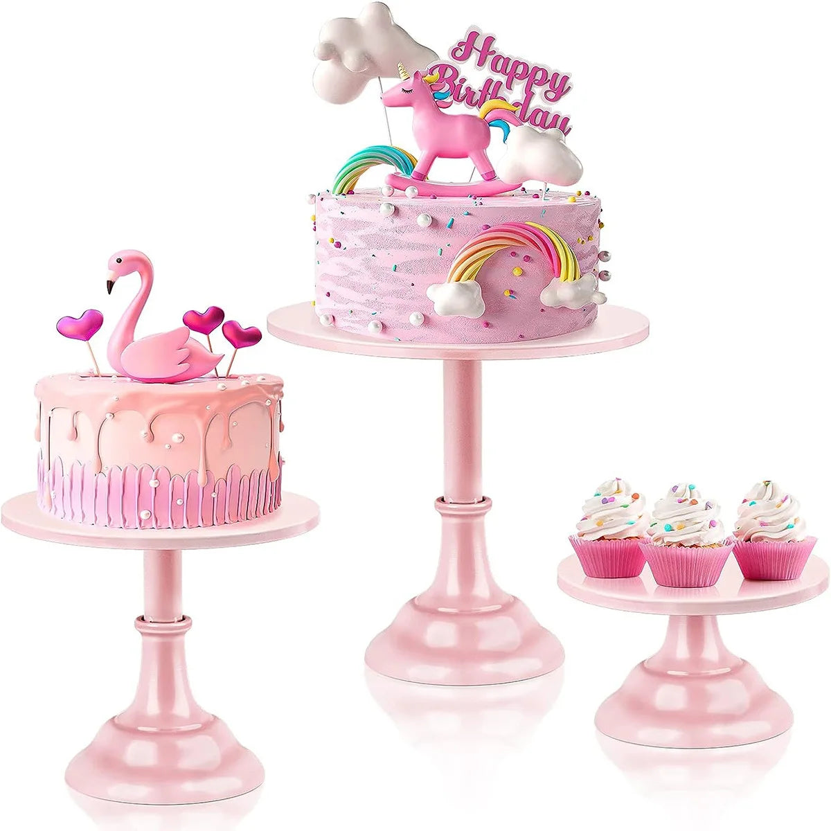 Cake Stand Home Party Dessert Table Display Rack Dessert Cake Tray Cold Meal Tea Break Table Afternoon Tea Center Rack Metal