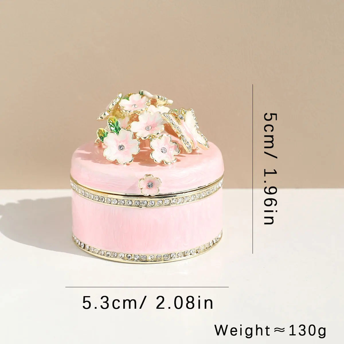European Creative Jewelry Box Crown Ring Holder Wedding Proposal Gift for Women Earrings Necklace Storage