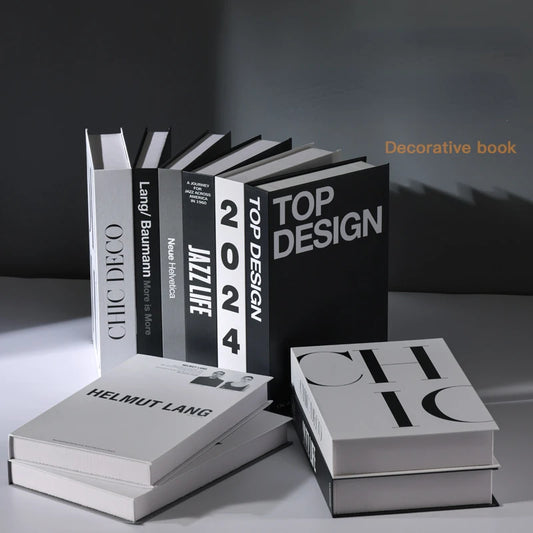 Luxury Decorative Book Set – Modern Home Accent