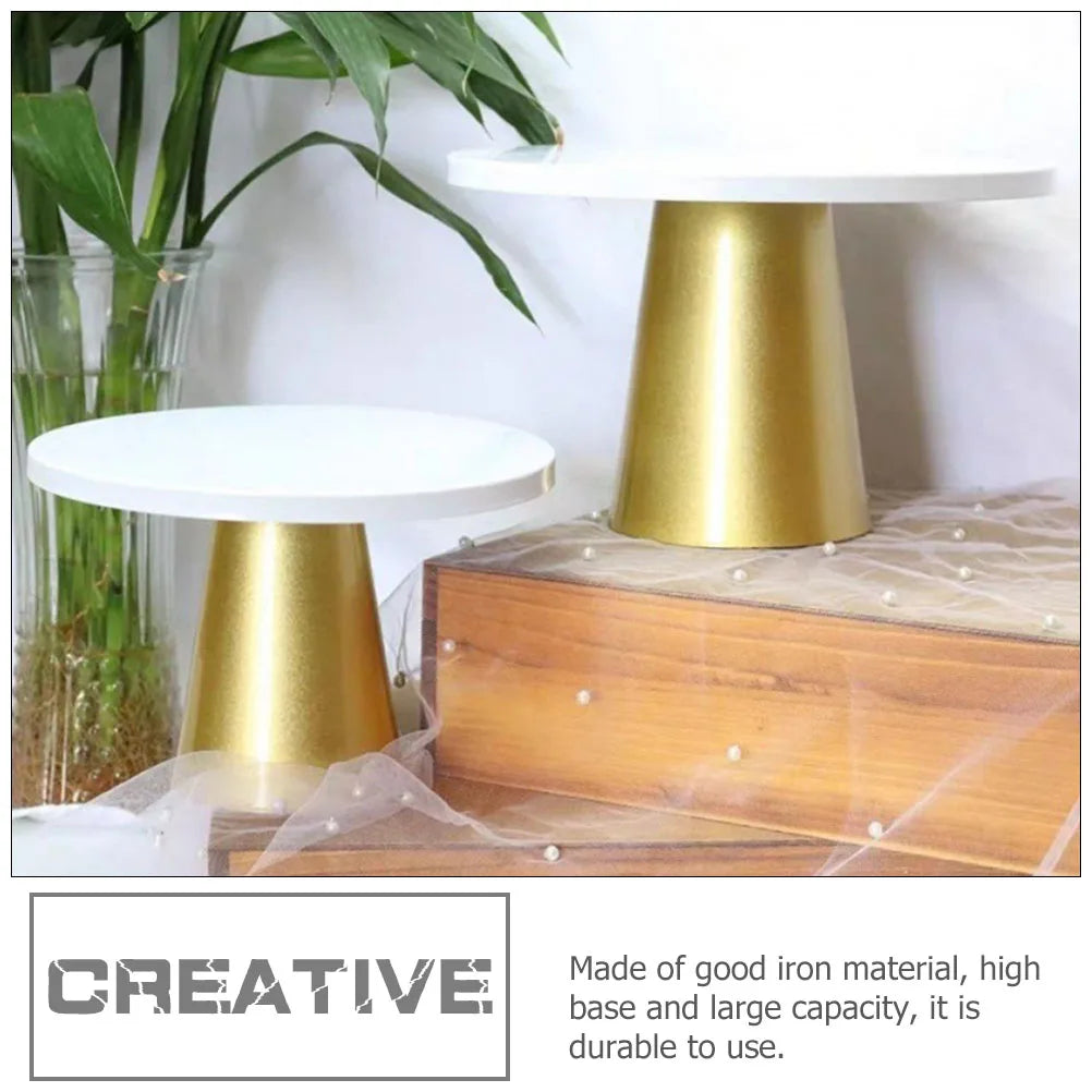 Stand for Cake Party Carrier Small Desktop Decorative Dessert Table Stands Tray White Holder Cakes