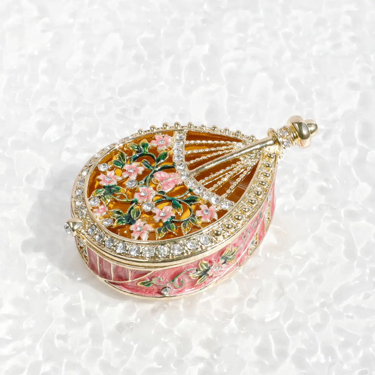 European Creative Jewelry Box Crown Ring Holder Wedding Proposal Gift for Women Earrings Necklace Storage