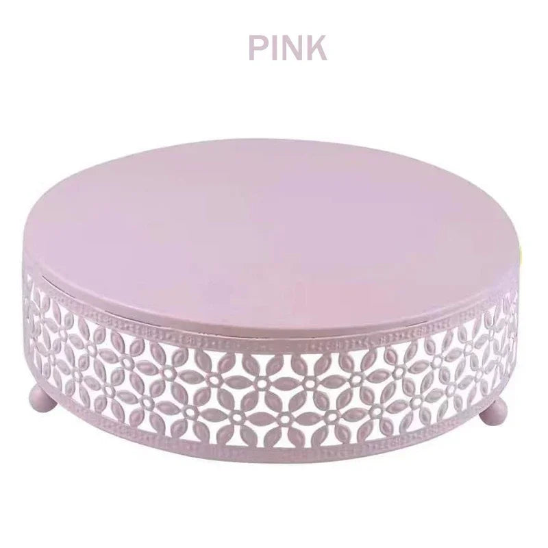 Cake Stand Home Party Dessert Table Display Rack Dessert Cake Tray Cold Meal Tea Break Table Afternoon Tea Center Rack Metal