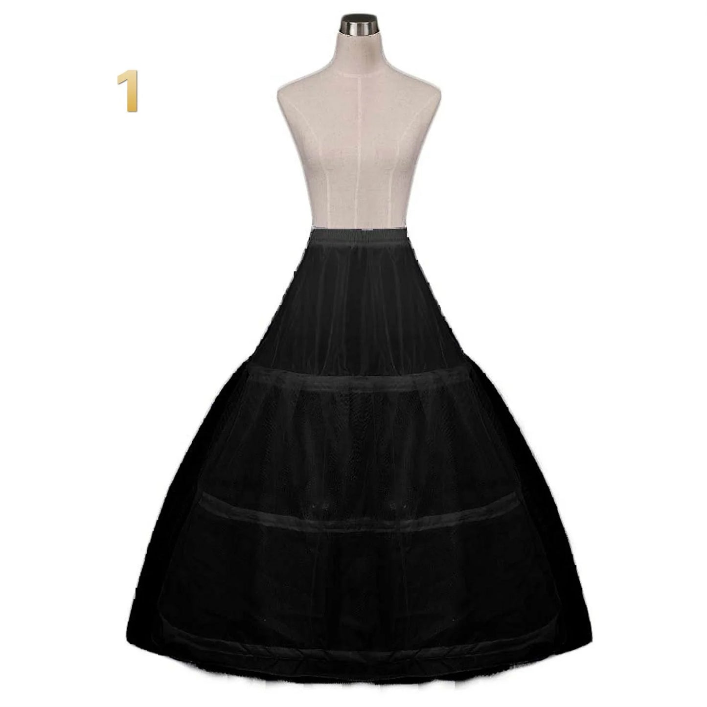 Black Petticoats for Wedding Dress Crinoline jupon tulle mariage enaguas saiote novia anagua de vestido de noiva underskirt