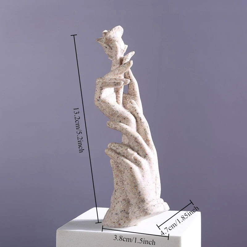 Golden Grace Hand Sculpture