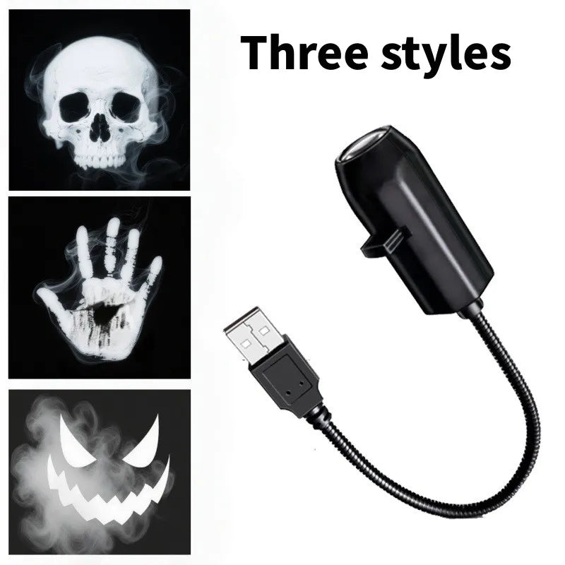 Halloween Ghost & Skull LED Projector Light