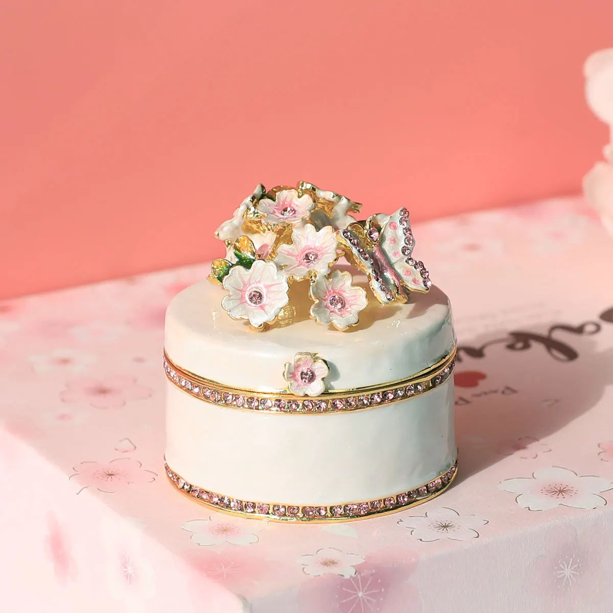 European Creative Jewelry Box Crown Ring Holder Wedding Proposal Gift for Women Earrings Necklace Storage