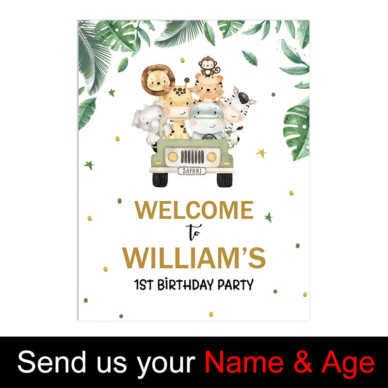 Custom Baby Shower Welcome Sign Board Mosaic Customized Personalized Welcome Baby Shower Sign for Baby Shower Birthday Decoratio