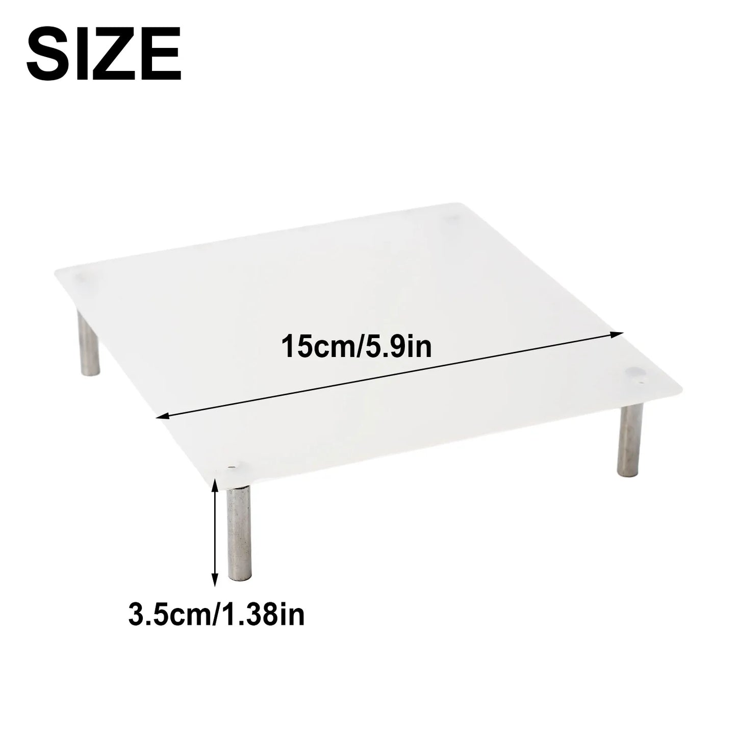15/20/25/30cm Acrylic Cake Stand Cupcake Stand Dessert Table Display Set For Birthday Wedding Party Household Stand