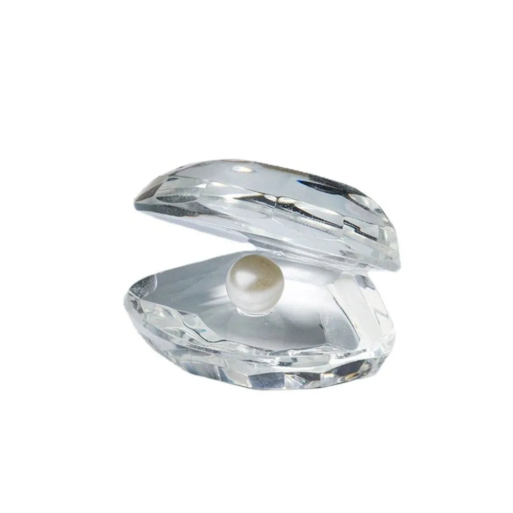 Room Decor Exquisite Crystal Pearl Clam Creative Artificial Crystal Crafts Unique Desktop Ornament Party Favors