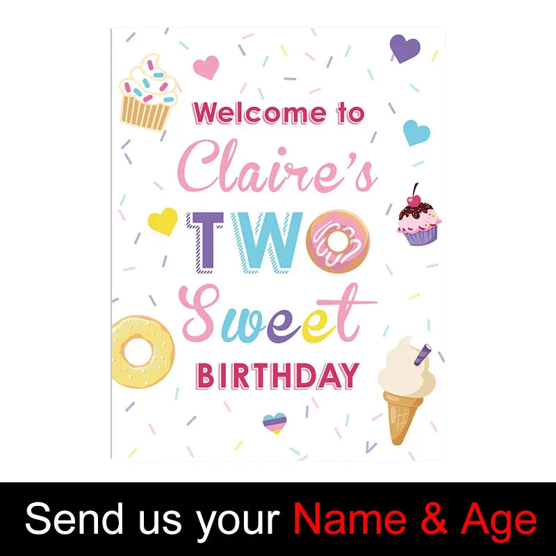 Custom Baby Shower Welcome Sign Board Mosaic Customized Personalized Welcome Baby Shower Sign for Baby Shower Birthday Decoratio