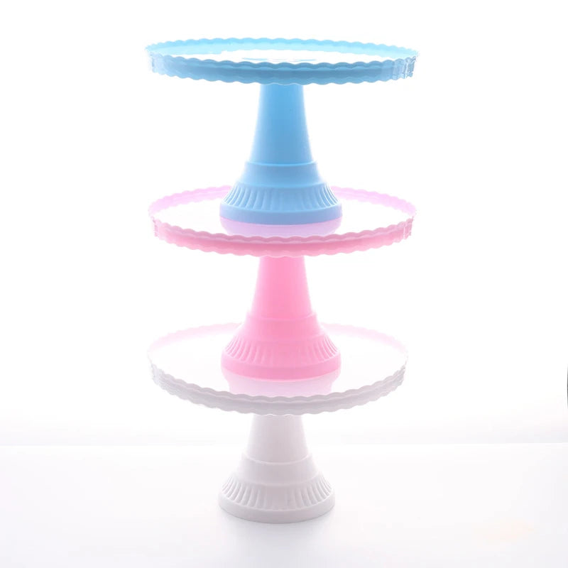 1pc cake display stand Durable Cake Display Stand Dessert Storage Holder Dessert Tray Wedding Party