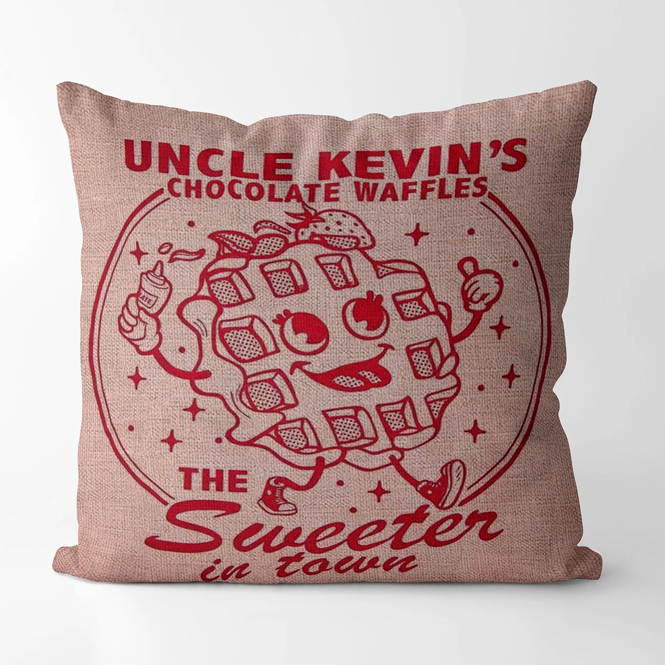 Vintage Pink Square Custom Made Cushion Cover Adult Children  Customize Pillowcase Home Housewarming Birthday Gifts