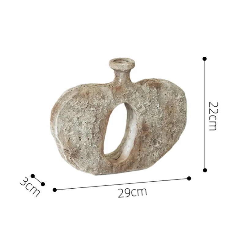 Artisan Textured Sculptural Vases