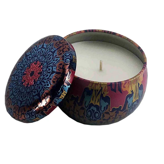 Cute Mini Tin Box Chocolate Cookie Gift Boxes Cookie Candy Tea Storage Boxes Jewelry Tin Jar Drum Tinplate Box Food Container