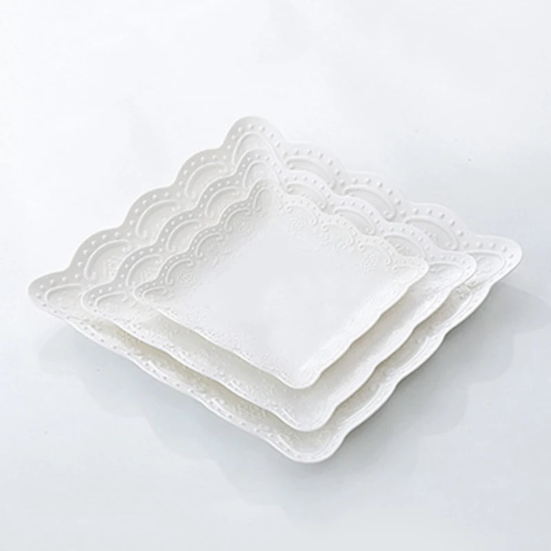 3 Tier Cake Stand Display White Rack Afternoon Tea Wedding Cupcake Plate Party Tableware Xmas Brithday Decoration Dessert Holder