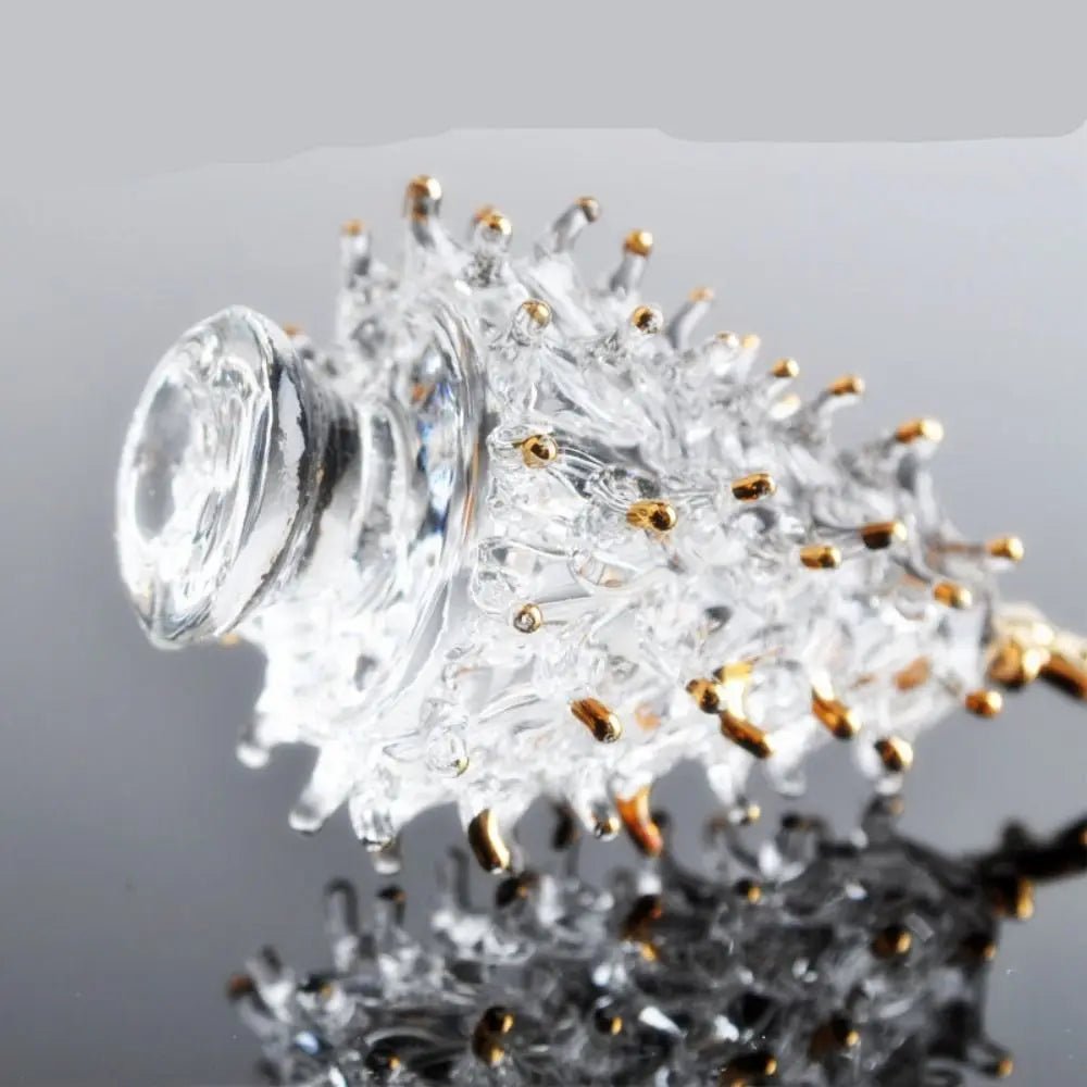 Creative Crystal Christmas Tree Figurines Home Xmas Decoration Paperweight Crafts Art&Collection Table Ornaments Souvenir Gifts
