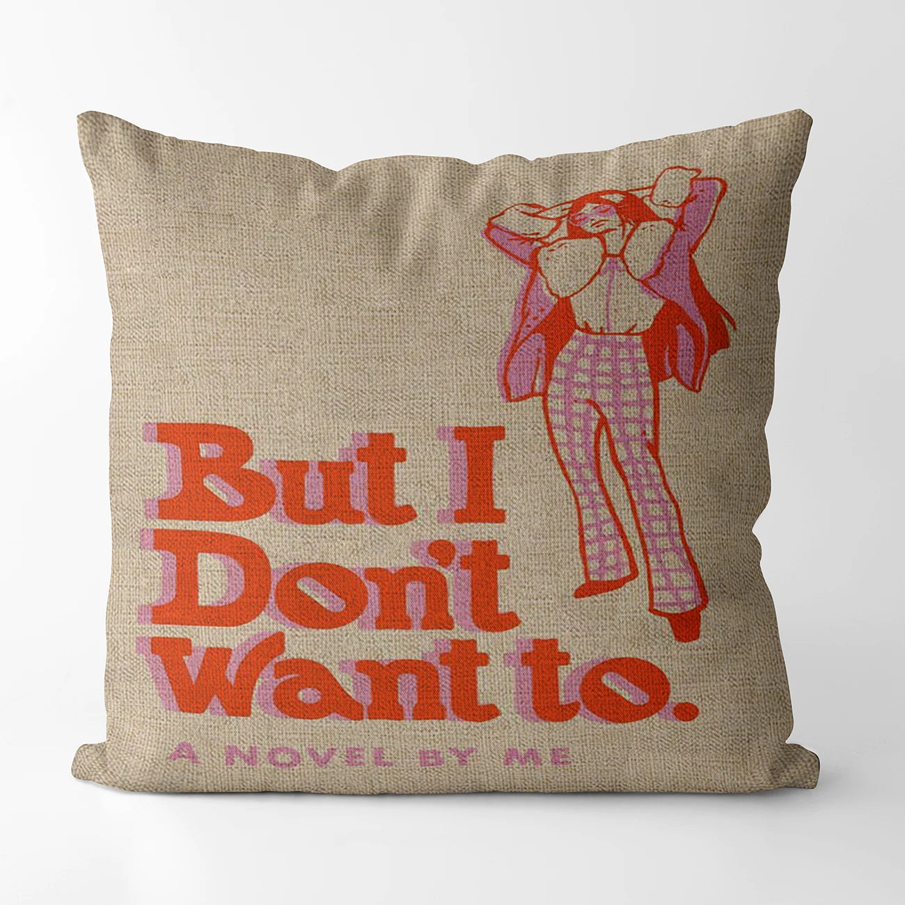 Vintage Pink Square Custom Made Cushion Cover Adult Children  Customize Pillowcase Home Housewarming Birthday Gifts