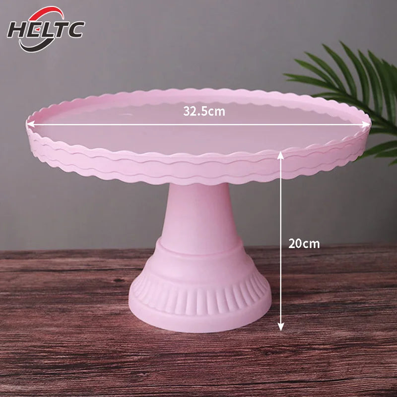 1PC Wedding Dessert Table Durable Cupcake Cake Display Stand Fruit Snacks Holder Tray Birthday Party Decoration