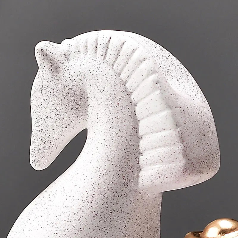 Luxury Ceramic Horse Decor – Modern Gift Piece