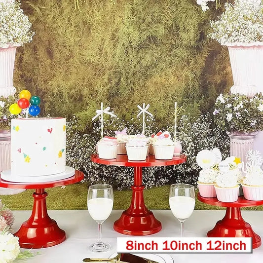 Cake Stand Home Party Dessert Table Display Rack Dessert Cake Tray Cold Meal Tea Break Table Afternoon Tea Center Rack Metal Hot