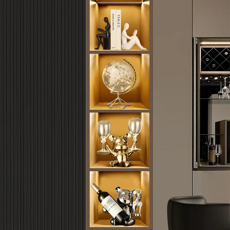 Reading Couple Sculptural Bookends