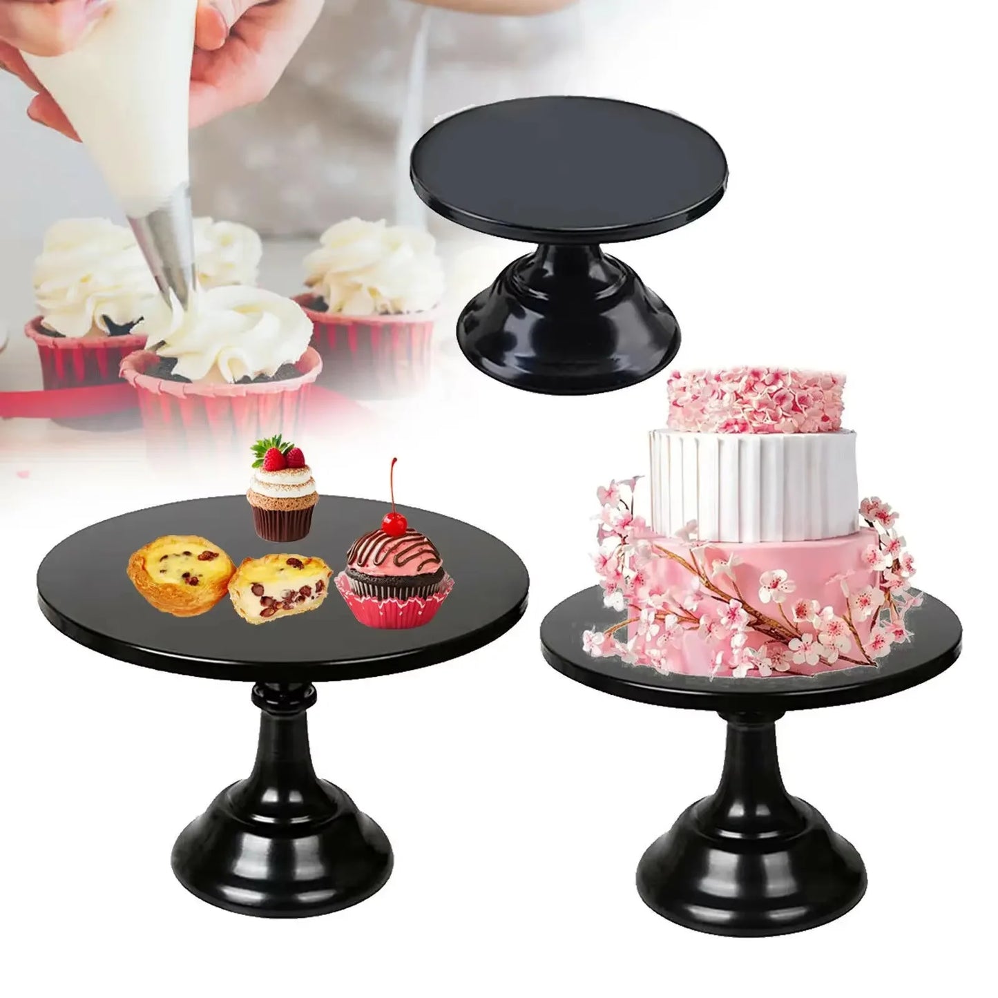 Cake Stand Home Party Dessert Table Display Rack Dessert Cake Tray Cold Meal Tea Break Table Afternoon Tea Center Rack Metal Hot